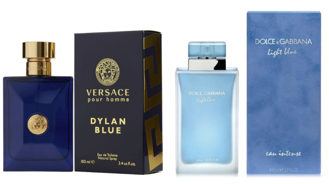 Dolce & Gabbana Light Blue vs. Versace Dylan Blue