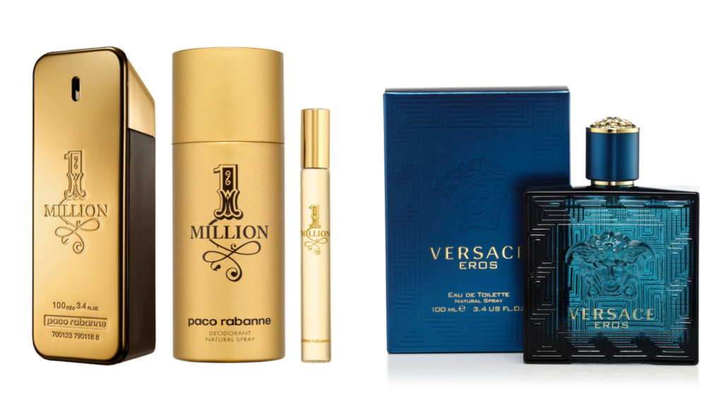 Paco Rabanne 1 Million vs. Versace Eros